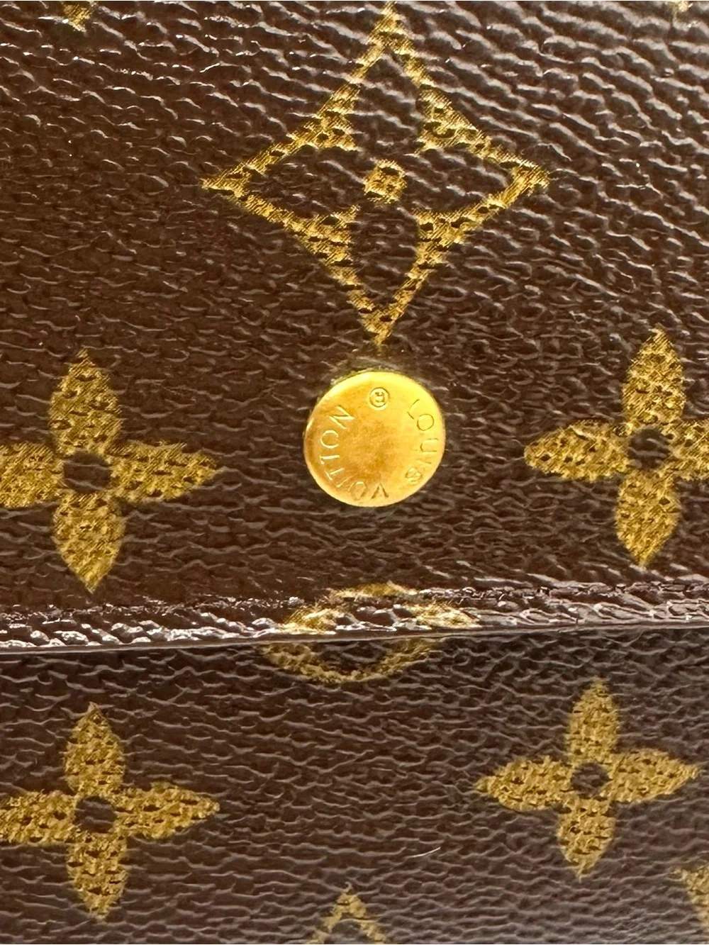 Louis Vuitton Brown Monogram Canvas Continental Wallet